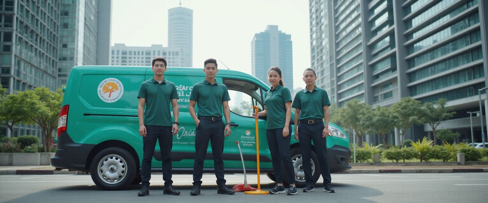 Cleaning service in KLCC